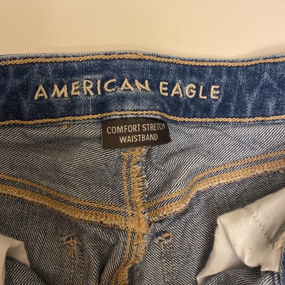 American eagle comfort waist band mom jean - size 4 long - Picture 6 of 8